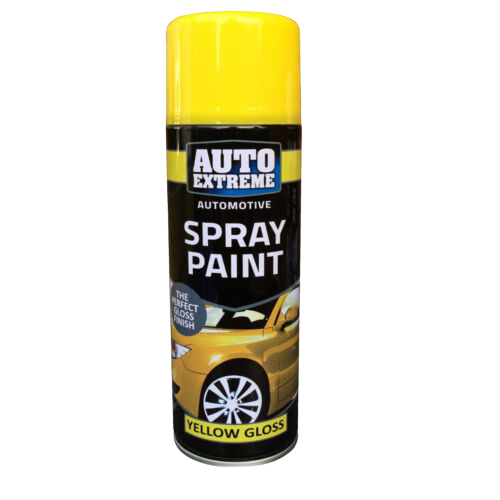 Auto Extreme Spray Paint Yellow 250ml Auto Extreme Spray Paint Yellow 250ml